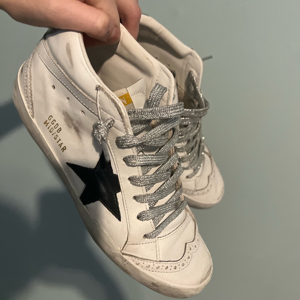 Golden Goose mid-stars size 38